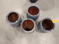 2x vorstvrije terracotta vaas - afbeelding 3 van  4