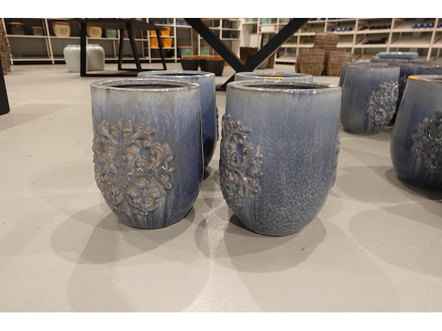 2x vorstvrije terracotta vaas - afbeelding 1 van  4