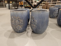 2x vorstvrije terracotta vaas - afbeelding 1 van  4