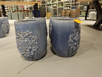 2x vorstvrije terracotta vaas - afbeelding 1 van  4