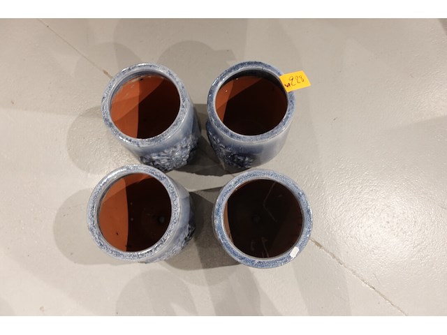 2x vorstvrije terracotta vaas - afbeelding 3 van  4