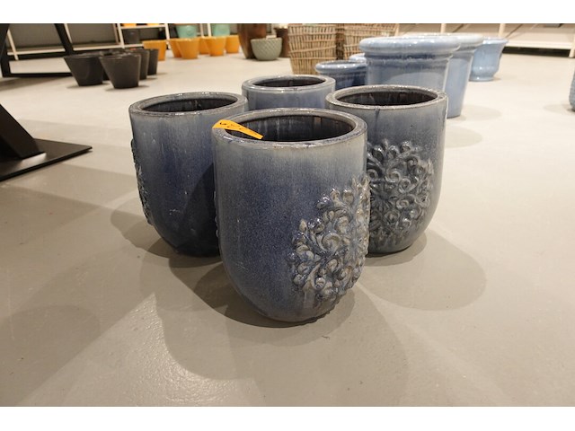 2x vorstvrije terracotta vaas - afbeelding 1 van  3