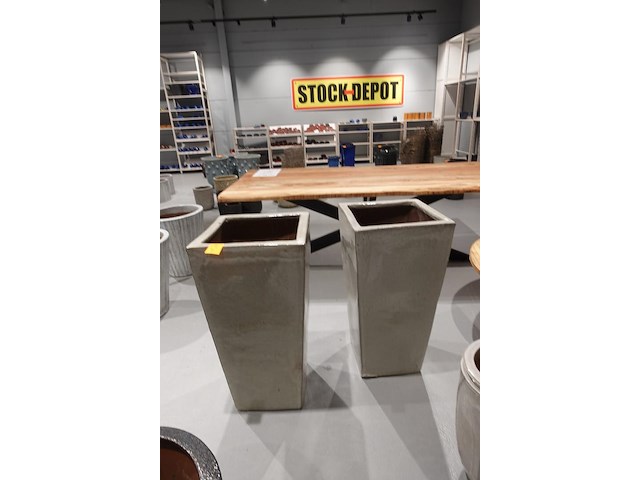 2x vorstvrije terracotta vaas - afbeelding 2 van  4