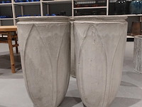 2x vorstvrije terracotta vaas - afbeelding 1 van  4