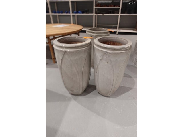 2x vorstvrije terracotta vaas - afbeelding 2 van  4
