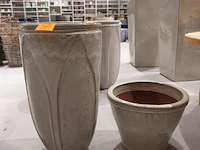 2x vorstvrije terracotta vaas - afbeelding 1 van  5