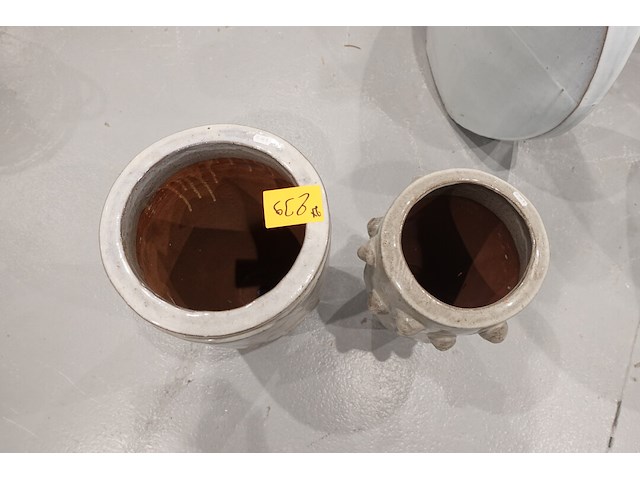 2x vorstvrije terracotta vaas - afbeelding 3 van  5