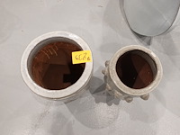 2x vorstvrije terracotta vaas - afbeelding 3 van  5