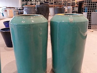 2x vorstvrije terracotta vaas - afbeelding 1 van  4