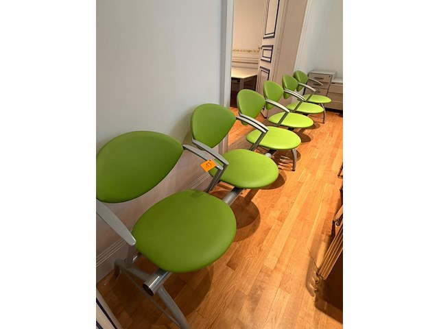 2x wachtbank 3-zit - afbeelding 3 van  3