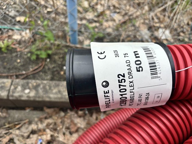 2x wachtbuis d75 - 50m - afbeelding 2 van  2