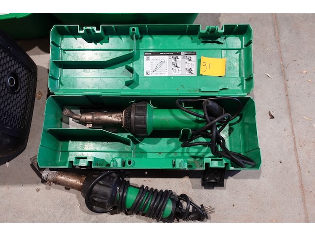 2x warmtepistool leister - afbeelding 1 van  5