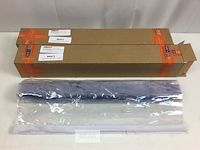(2x) wentex pipe & drape transparant screen - afbeelding 2 van  3