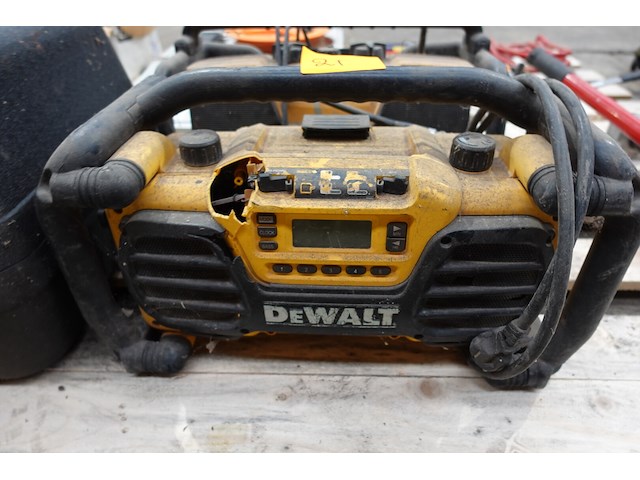 2x werfradio dewalt - afbeelding 2 van  3