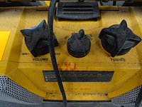 2x werfradio dewalt - afbeelding 4 van  5