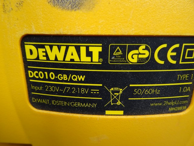 2x werfradio dewalt - afbeelding 5 van  5