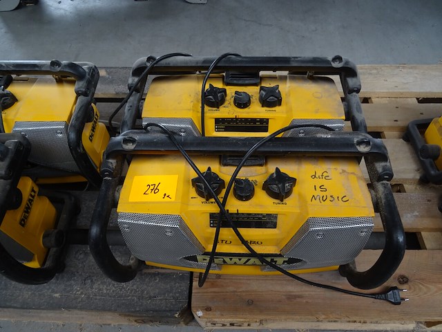 2x werfradio dewalt - afbeelding 2 van  4