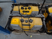2x werfradio dewalt - afbeelding 2 van  4
