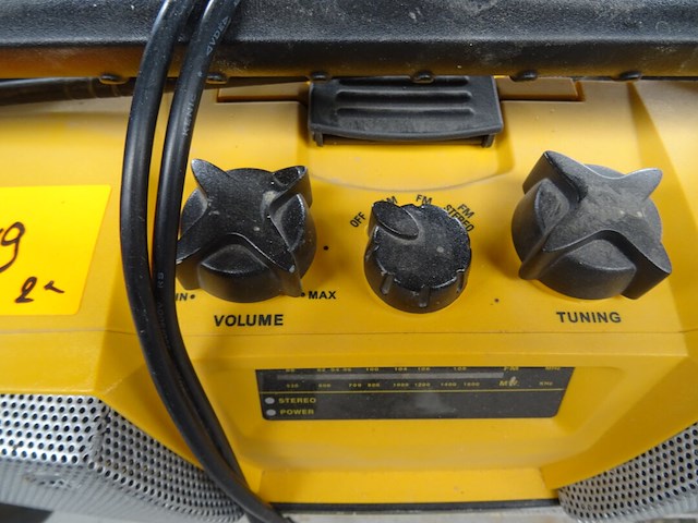 2x werfradio dewalt - afbeelding 3 van  4