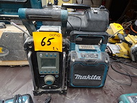 2x werfradio makita - afbeelding 1 van  3