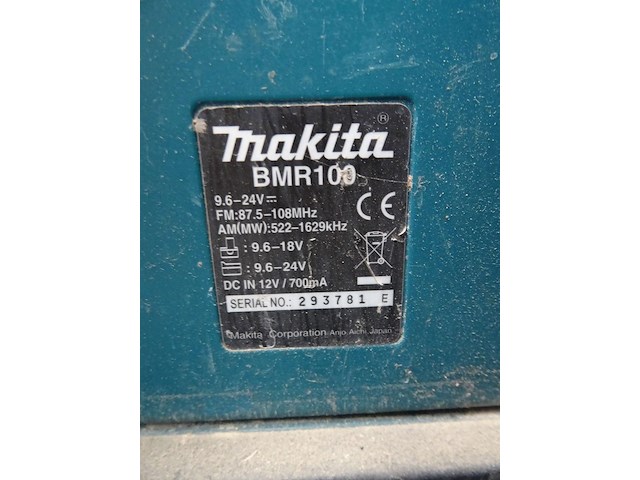 2x werfradio makita - afbeelding 2 van  3