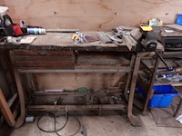 2x werkbank + inhoud - afbeelding 1 van  3