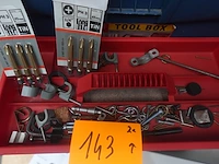 2x werkkoffer met inhoud - afbeelding 2 van  6