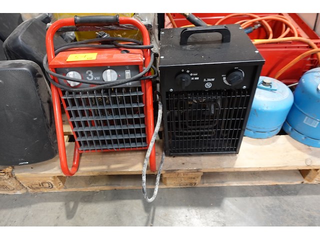 2x werkplaatskachel elektrisch - afbeelding 1 van  4