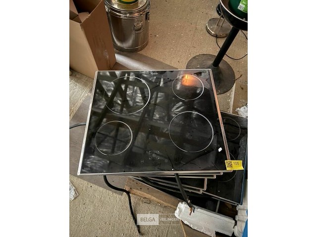 2x whirlpool inbouwkookplaat - afbeelding 1 van  2