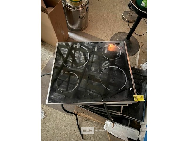 2x whirlpool inbouwkookplaat - afbeelding 1 van  2