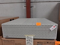 2x wicker poef manutti - afbeelding 1 van  3