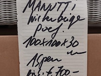 2x wicker poef manutti - afbeelding 3 van  3