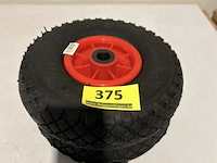 2x wiel voor stootkar - afbeelding 2 van  3