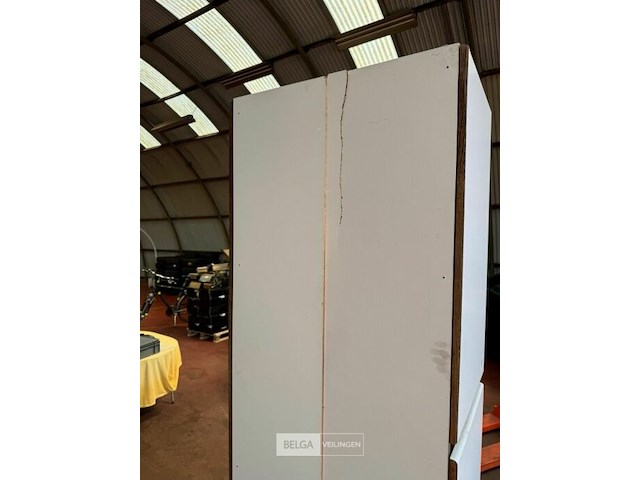 2x witte kolomkast h210 cm - afbeelding 4 van  4