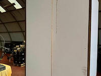 2x witte kolomkast h210 cm - afbeelding 4 van  4