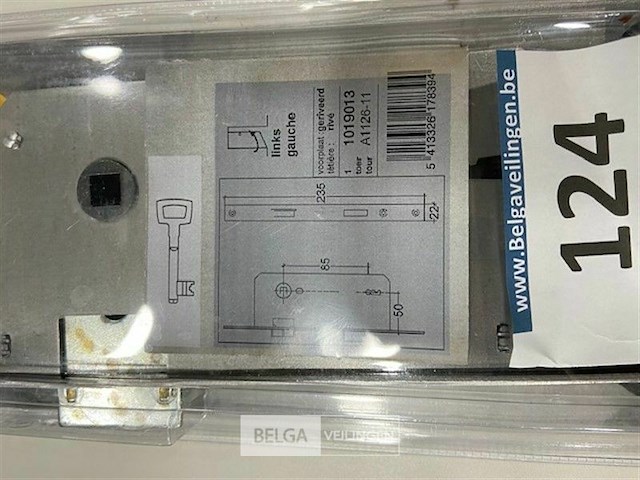 2x yale insteekslot a1126 links doorn 50mm pc 85mm - afbeelding 3 van  3