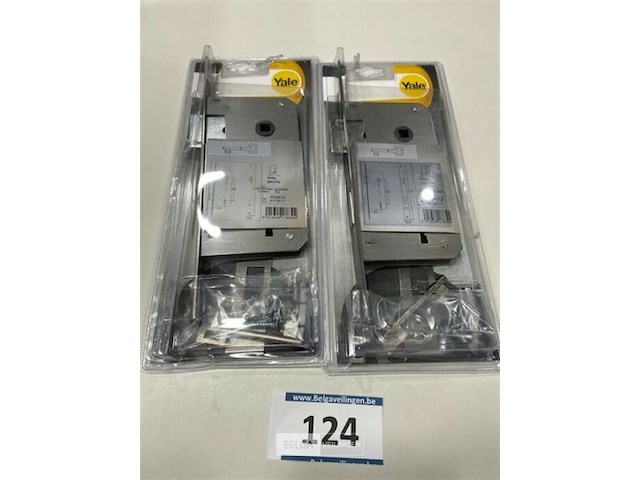 2x yale insteekslot a1126 links doorn 50mm pc 85mm - afbeelding 2 van  3