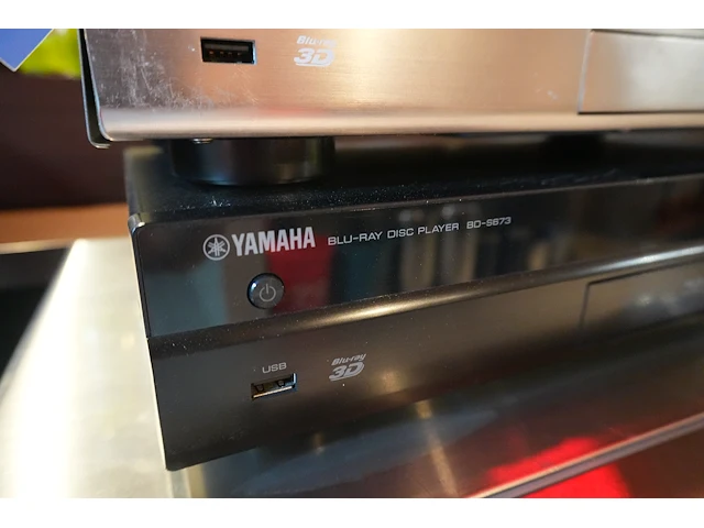 2x yamaha blu-ray speler bd-s673 - afbeelding 3 van  5