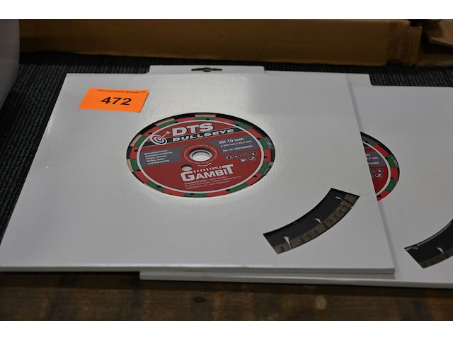 2x zaagblad gambit bullseye - afbeelding 1 van  1