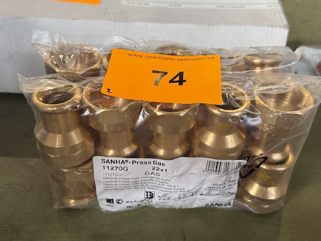 2x zak sanha perskoppelingen - afbeelding 1 van  1