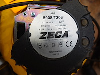 2x zeca kabelhaspel met looplamp - afbeelding 3 van  6