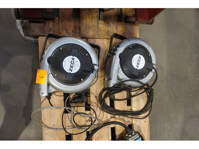 2x zeca kabelveerhaspel - afbeelding 1 van  7