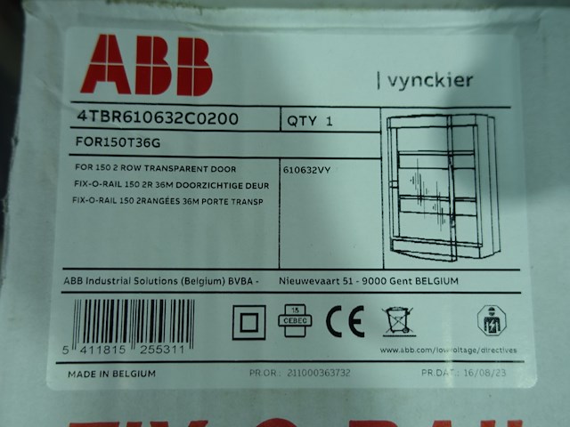 2x zekeringkast abb - afbeelding 1 van  2