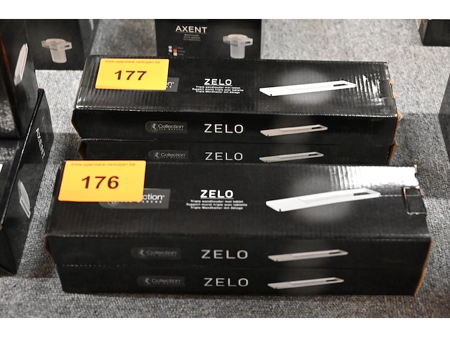 2x zelo triple wandhouder met tablet - afbeelding 1 van  1
