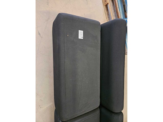 2x zetel zwart 120x75cm - afbeelding 2 van  2