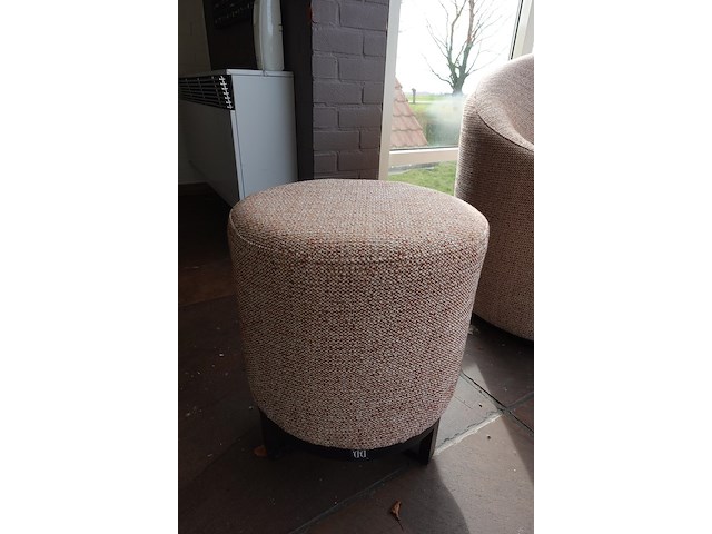 2x zitbank & poef - afbeelding 4 van  6