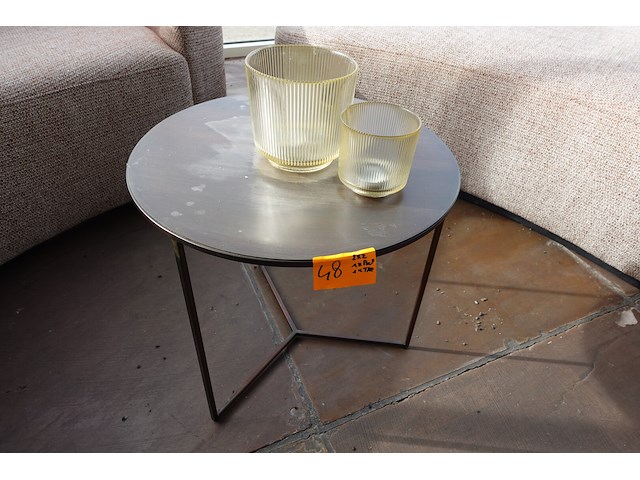 2x zitbank & poef - afbeelding 5 van  6