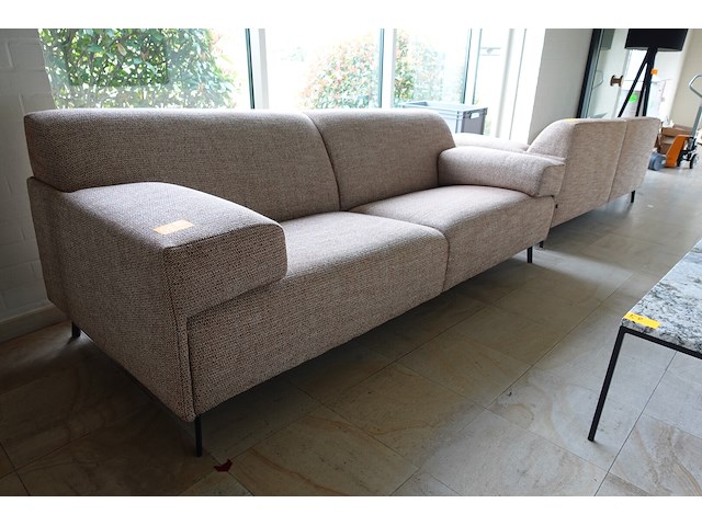 2x zitbank & tafel - afbeelding 1 van  5