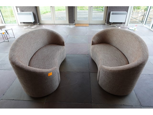 2x zitbank - afbeelding 1 van  3