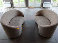 2x zitbank - afbeelding 1 van  3